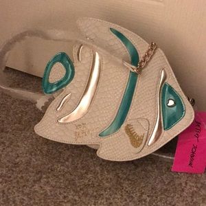 Cool colored Fish purse